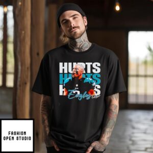 Jalen Hurts 1 Philadelphia Eagles Football Players Super Bowl 2025 T-Shirt