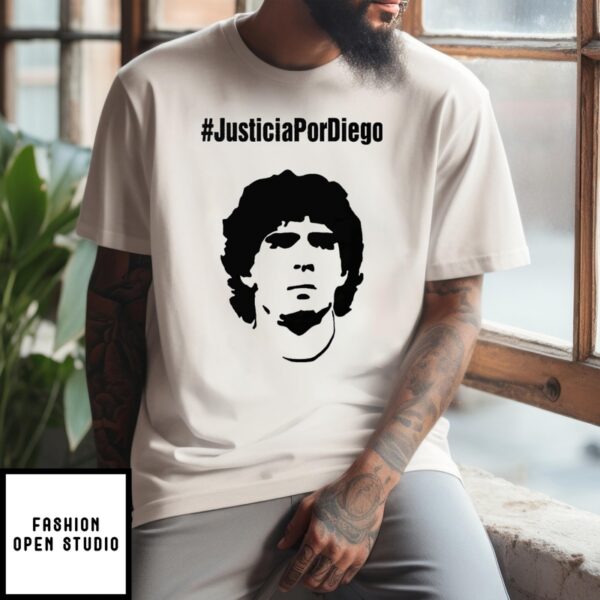 Justicia Por Diego Maradona T-Shirt