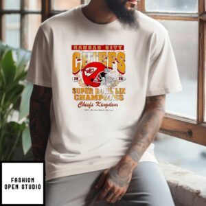Kansas City Chiefs Super Bowl 2025 Champions Chiefs Kingdom T-Shirt