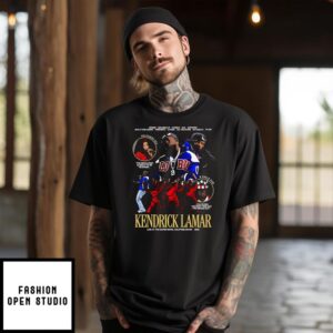 Kendrick Lamar live at the Super Bowl Halftime show 2025 T-Shirt