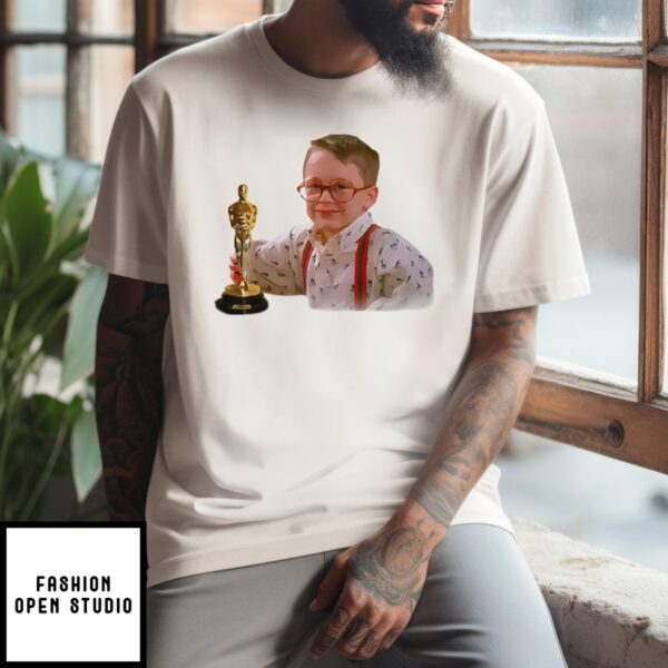 Kevin Mccallister Winning Oscar T-Shirt