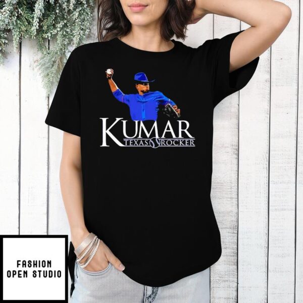 Kumar Texas Rocker Texas Rangers Baseball T-Shirt