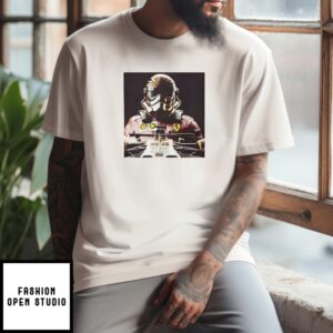 Lewis Hamilton With Stormtrooper Helmet T-Shirt