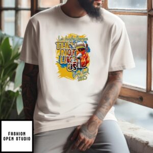 Los Angeles Chargers They Not Like Us Super Bowl 2025 T-Shirt