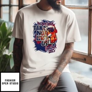 New York Giants They Not Like Us Super Bowl 2025 T-Shirt