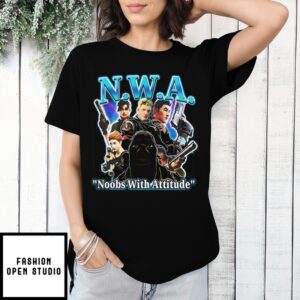 Noobs With Attitude Fortnite T-Shirt