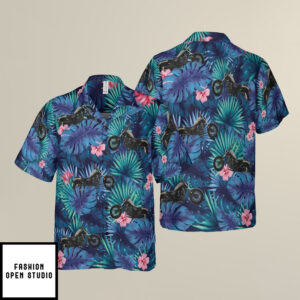 Ocean Delighted Motorcycle Hawaiian Shirt