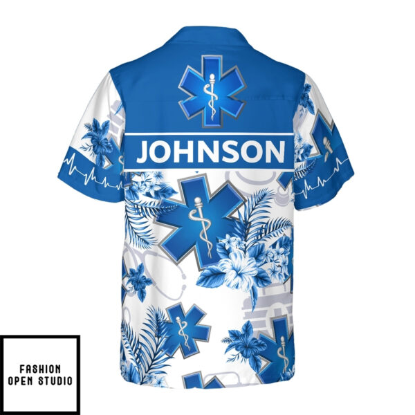 Paramedic Name Custom Custom Hawaiian Shirt