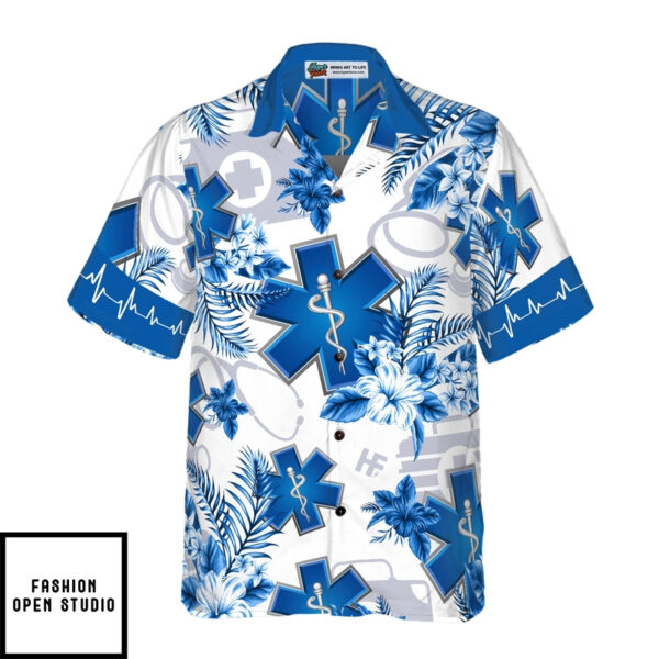 Paramedic Name Custom Custom Hawaiian Shirt