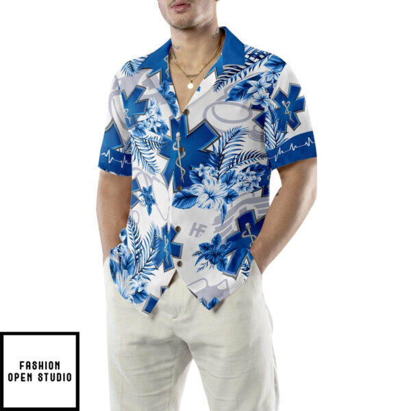 Paramedic Name Custom Custom Hawaiian Shirt