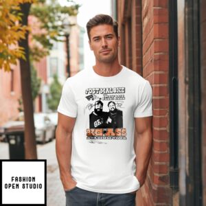 Post Malone With Jelly Roll Big Ass Stadium Tour T-Shirt