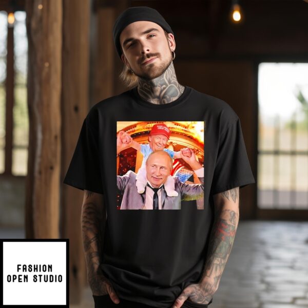 Putin Owns Trump Funny Shirt