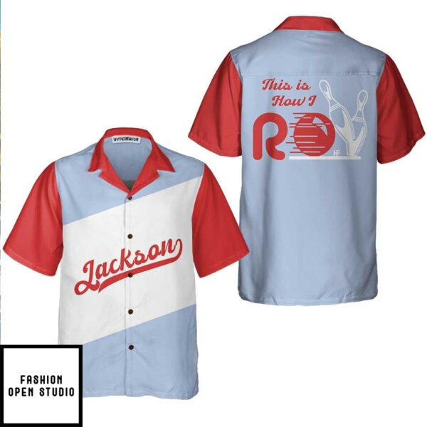 Retro Bowling Custom Hawaiian Shirt, Personalized Bowling Shirt, Best Gift For Bowling Players