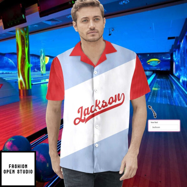 Retro Bowling Custom Hawaiian Shirt, Personalized Bowling Shirt, Best Gift For Bowling Players