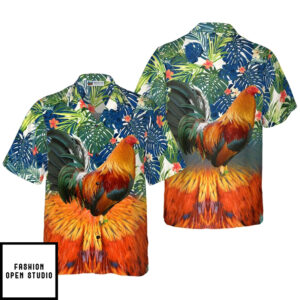 Rooster Hawaiian Shirt