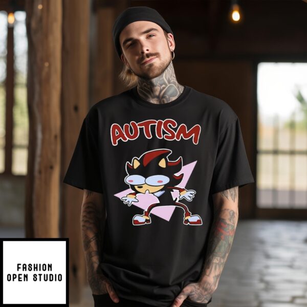 Shadow The Hedgehog Autism T-Shirt