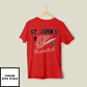 St John’s Red Storm Throwback Basketball T-Shirt