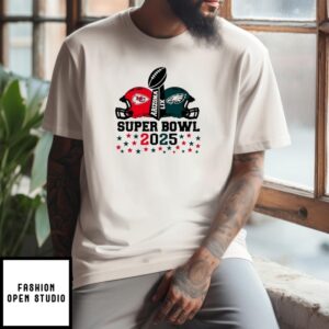 Super Bowl 2025 Chiefs Vs Eagles Arizona Lix T-Shirt