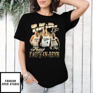 T K R Trey Kaufman Renn Purdue Boilermakers Basketball vintage bootleg style T-Shirt