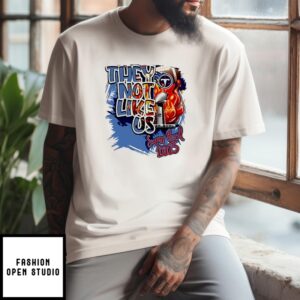 Tennessee Titans They Not Like Us Super Bowl 2025 T-Shirt