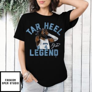 Unc Basketball Rj Davis Tar Heel Legend T-Shirt