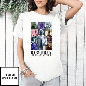 Uncle Baby Billy Misbehavin’ Tour Vintage Collage T-Shirt