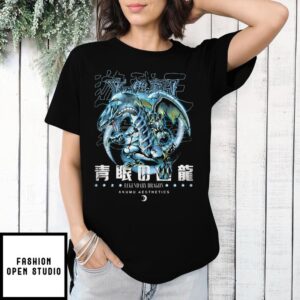 Yu-Gi-Oh! ‘Blue-Eyes White Dragon’ Legendary Dragon Vintage Anime T-Shirt