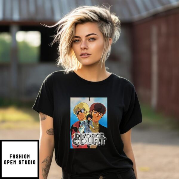 Zeta Gundam Divorce Court T-Shirt