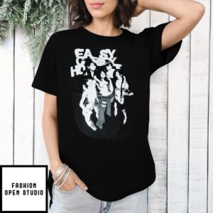 2025 Le Sserafim Tour Easy Crazy Hot Team T-Shirt