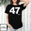 47 Chezile Number Shirt