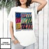 A Movement Born In The Uk Pop Art Colorful Graphic T-Shirt