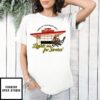 Akron Rubber Ducks Lights On For Service Hamberger T-Shirt
