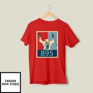 Alexander Ovechkin 895 Goals Record Hockey T-Shirt