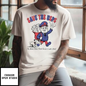 Anti Trump Save The Usps Us Postal Service T-Shirt