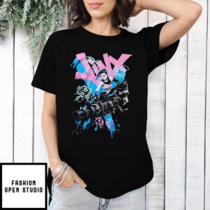 Arcane Jinx Graffiti Jumbo Graphic T-Shirt