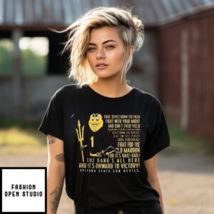 Asu Arizona State Sun Devils The Gang’S All Here And It’S Onward To Victory T-Shirt