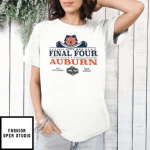 Auburn Tigers 2025 Final Four Cowboy T-Shirt