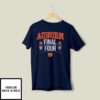 Auburn Tigers Basketball All-Time Final Fours 2025 Ncaa Men’S Basketball Championship T-Shirt
