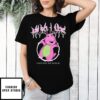 Barney Hug Life I Love You You Love Me Metal 2025 T-Shirt