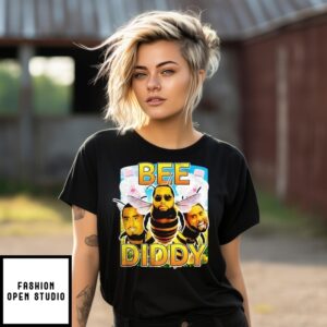 Bee Diddy Vintage Bootleg Style Meme T-Shirt