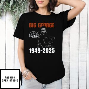 Big George Foreman 1949-2025 T-Shirt