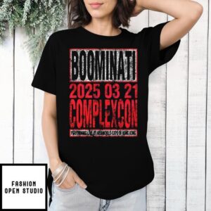 Boomminati 2025 03 21 complexcon streetwear T-Shirt