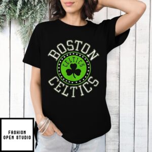 Boston Celtics Nba Basketball Hometown Clover T-Shirt