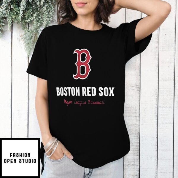 Boston Red Sox Major League Baseball Vintage Logo T-Shirt
