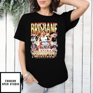 Brisbane Broncos 2025 Team College T-Shirt