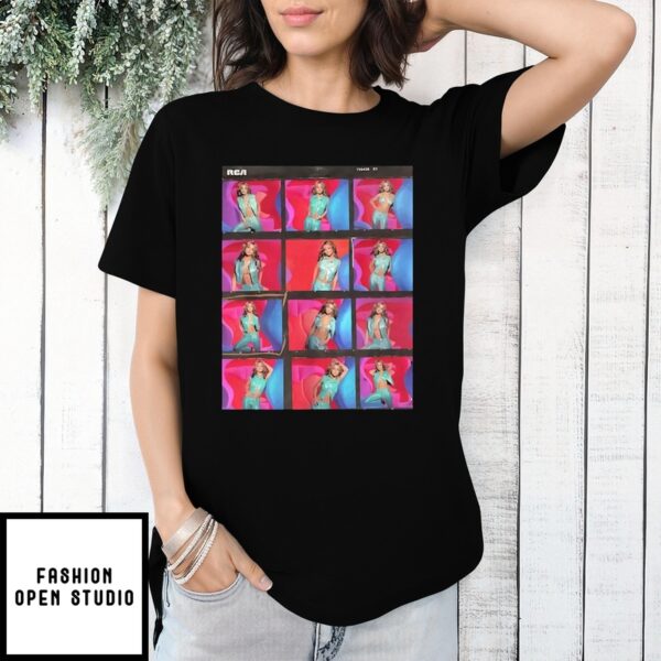 Britney Spears Rca Grid Shirt
