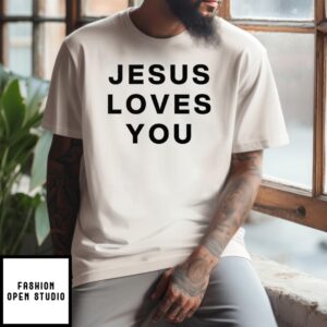 C. J. Stroud Jesus Loves You T-Shirt