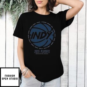 Caitlin Clark Pacers Hype Indy 2025 Playoffs T-Shirt