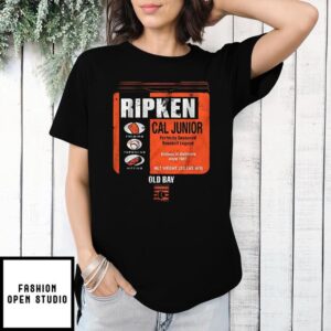Cal Ripken Jr Baltimore Orioles old bay can vintage T-Shirt