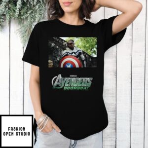 Captain America Marvel Studios Avengers Doomsday Film Scene T-Shirt